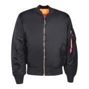 Bomber Jackets Alpha Industries , Black , Heren