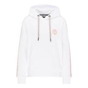 Dames Catania Hoodie Carlo Colucci , White , Dames