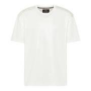 Oversize Logo T-Shirt Carlo Colucci , White , Heren