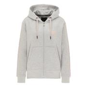 Beperkte Oplage Zip-through Sweatshirt Carlo Colucci , Gray , Dames