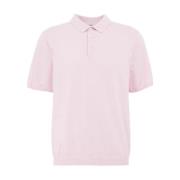 Roze Ss23 Heren Polo Shirt Closed , Pink , Heren