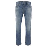 Straight Jeans Closed , Blue , Heren