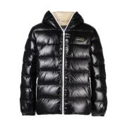 Zwarte Puffer Donsjas Duvetica , Black , Heren