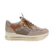 Cognac Panthea W23 Sneakers Mephisto , Beige , Dames