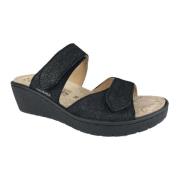 Slippers Mephisto , Black , Dames