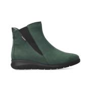 Comfortabele Dames Enkellaarsjes Mephisto , Green , Dames