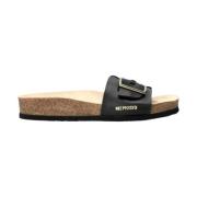 Comfortabele dames slippers met Soft-Air technologie Mephisto , Black ...