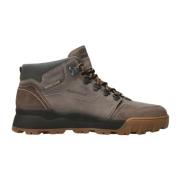 Donkergrijze Nubuck Herenlaarzen Mephisto , Gray , Heren