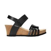 Stijlvolle Lucia Sandaal voor Dames Mephisto , Black , Dames