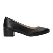 Zwarte Leren Pumps voor Dames Mephisto , Black , Dames