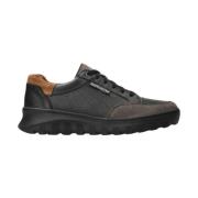 Trendy Flynn Sneaker met Ongeëvenaard Comfort Mephisto , Gray , Heren