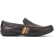 Idris Leren Loafer - Donkerbruin Mephisto , Brown , Heren