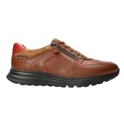 Brayan Heren Sneaker - Hazelnootbruin leer Mephisto , Brown , Heren