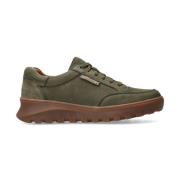 Trendy Flynn Sneaker met Ongeëvenaard Comfort Mephisto , Green , Heren