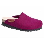 Paarse Vilt Slipper/Klomp voor Dames Mephisto , Purple , Dames