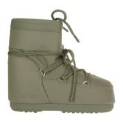 Groene Khaki Dames Rubberen Laars Moon Boot , Green , Dames