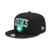 Cap 9fifty Boston Celtics NBA Patch New Era , Black , Unisex