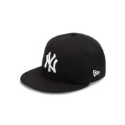 NY Neyyan Pet - Klassiek Zwart New Era , Black , Heren