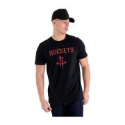 t-shirt New Era , Black , Heren