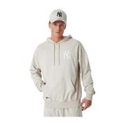 Hoodies New Era , Beige , Heren