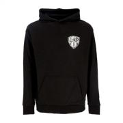 NBA Team Logo Hoodie Zwart/Wit New Era , Black , Heren