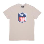 NFL Shield Logo T-shirt New Era , Beige , Heren