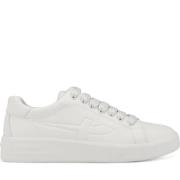Witte Leren Sneakers voor Dames Tamaris , White , Dames