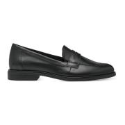 Klassieke leren loafers Tamaris , Black , Dames