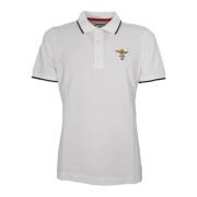 Poloshirt Aeronautica Militare , White , Heren