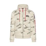 Antarctica Speciale Editie Fleece Aeronautica Militare , White , Heren