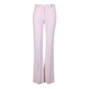 Krachtige Bootcut Broek Alexander McQueen , Pink , Dames