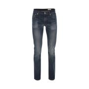 Stijlvolle Denim Jeans voor Mannen en Vrouwen Alexander McQueen , Blue...