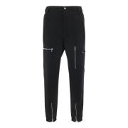 Rits Cargo Broek Alexander McQueen , Black , Heren