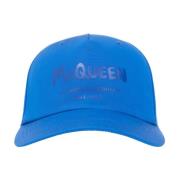 Baseballpet Alexander McQueen , Blue , Heren