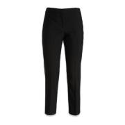 Slim-Fit Broek voor Moderne Vrouw Alexander McQueen , Black , Dames