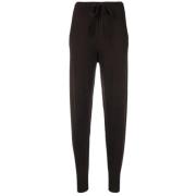 Suit Trousers Allude , Black , Dames