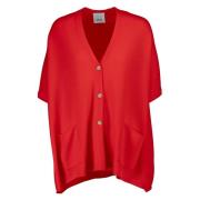 Cardiganen Allude , Red , Dames