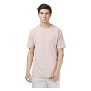 T-shirt met relaxed fit en logo C.p. Company , Pink , Heren