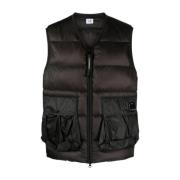 Gewatteerd vest in D.D.Shell C.p. Company , Black , Heren
