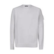 Witte Metropolis Crewneck C.p. Company , White , Heren