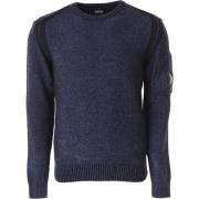 Blauwe Sweaters voor Heren C.p. Company , Blue , Heren