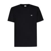 Jersey Goggle T-shirt met Grafische Print C.p. Company , Black , Heren