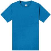 Lyons Blue Small Logo T-Shirt C.p. Company , Blue , Heren