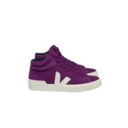 Magenta Kleur Sneakers Pierre Veja , Purple , Dames