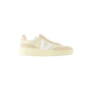 Beige Leren Sneakers Veja , Beige , Dames