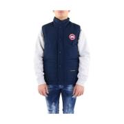 Freestyle Crew Vest Canada Goose , Blue , Heren