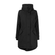 Zwarte Rossclair Parka - Reset Canada Goose , Black , Dames