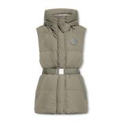 ‘Rayla’ vest met logo Canada Goose , Green , Dames