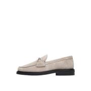 Loafer Suede Taupe Filling Pieces , Beige , Heren