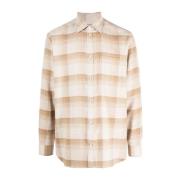 Beige Shirts Golden Goose , Beige , Heren